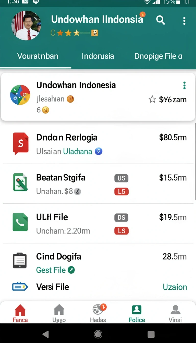 Galeri pratinjau visual dewa787 build APK resmi terbaru